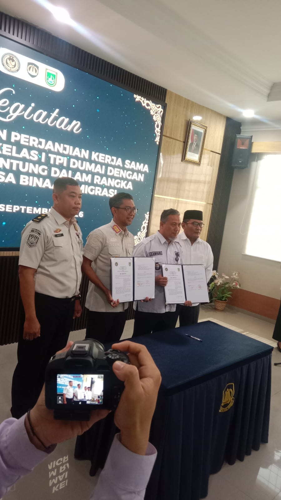 Perkuat Pengamanan, Rutan Dumai Gelar Rapat Bersama Jajaran Pengamanan